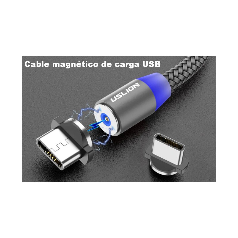 CABLE USB MAGNÉTICO TIPO y MICRO USB