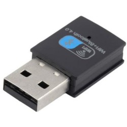 ADAPTADOR USB NANO WIFI 300MBPS + BLUETOOTH 4.0
