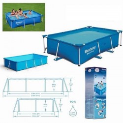 PISCINA RECTANGULAR STEEL...