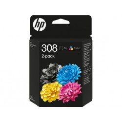 TINTA HP 308 NEGRO + COLOR...