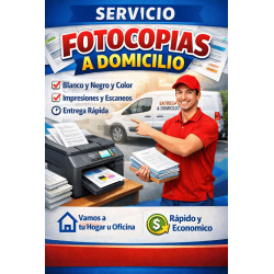 SERVICIO FOTOCOPIAS A...