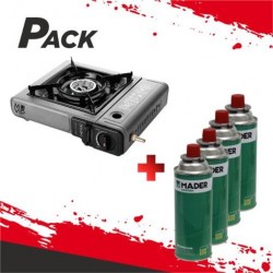 PACK COCINA GAS PORTATIL...