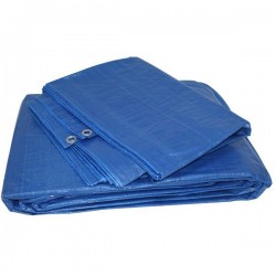 TOLDO / LONA AZUL CON...